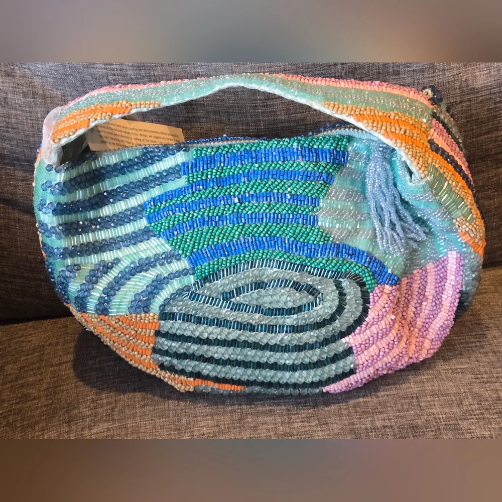 Beaded Bag Handcrafted in India NWT Viral on Tik Tok NWT